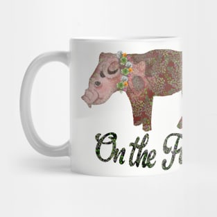 On the Farm - Paisley Pig Mug